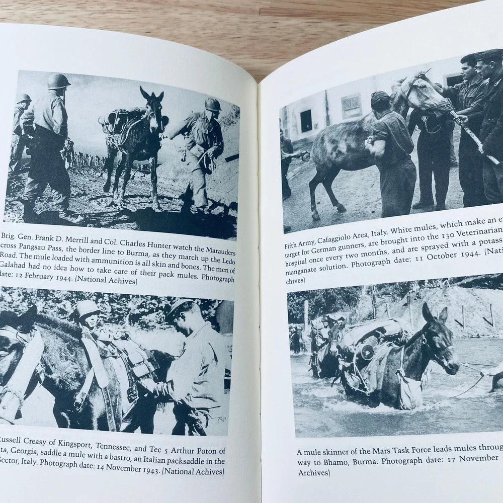 Shavetails & Bell Sharps History of US Army Mule Emmett Essin Hardcover 1997